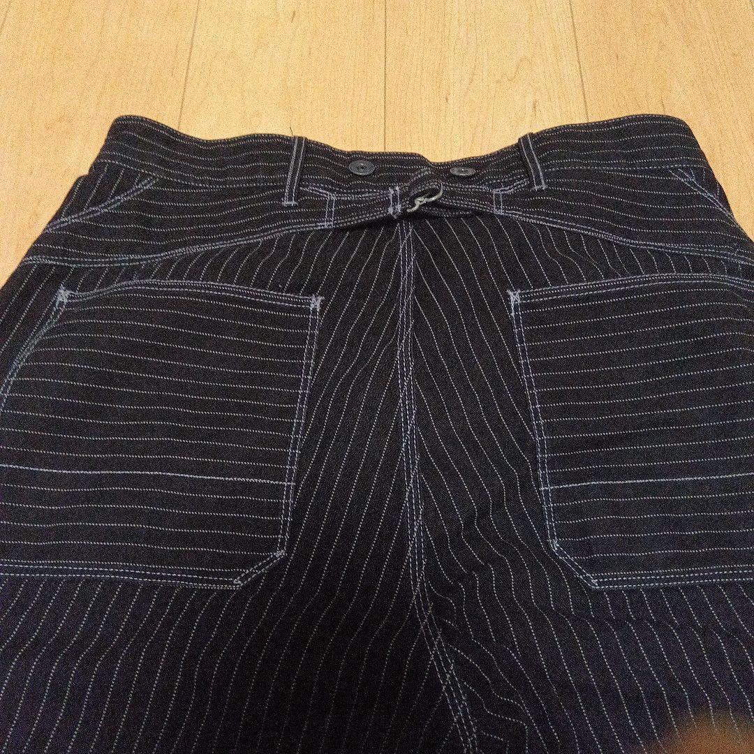 もSCHOTT ブラックヒッコリーデニム 36美品