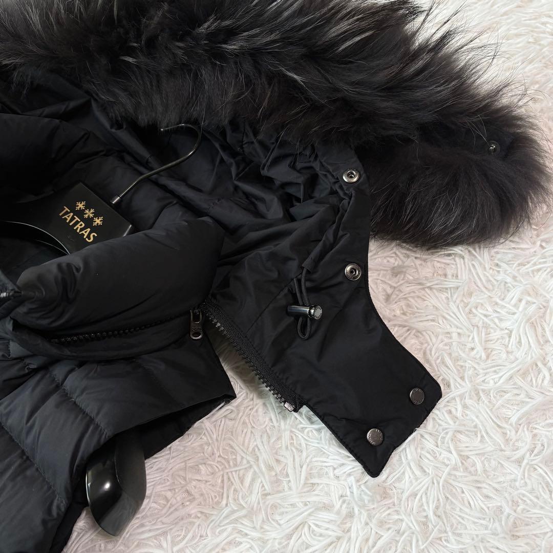 未使用級/高年式✨タトラス オルシエラ ダウンベスト 3way ダブルジップ 黒