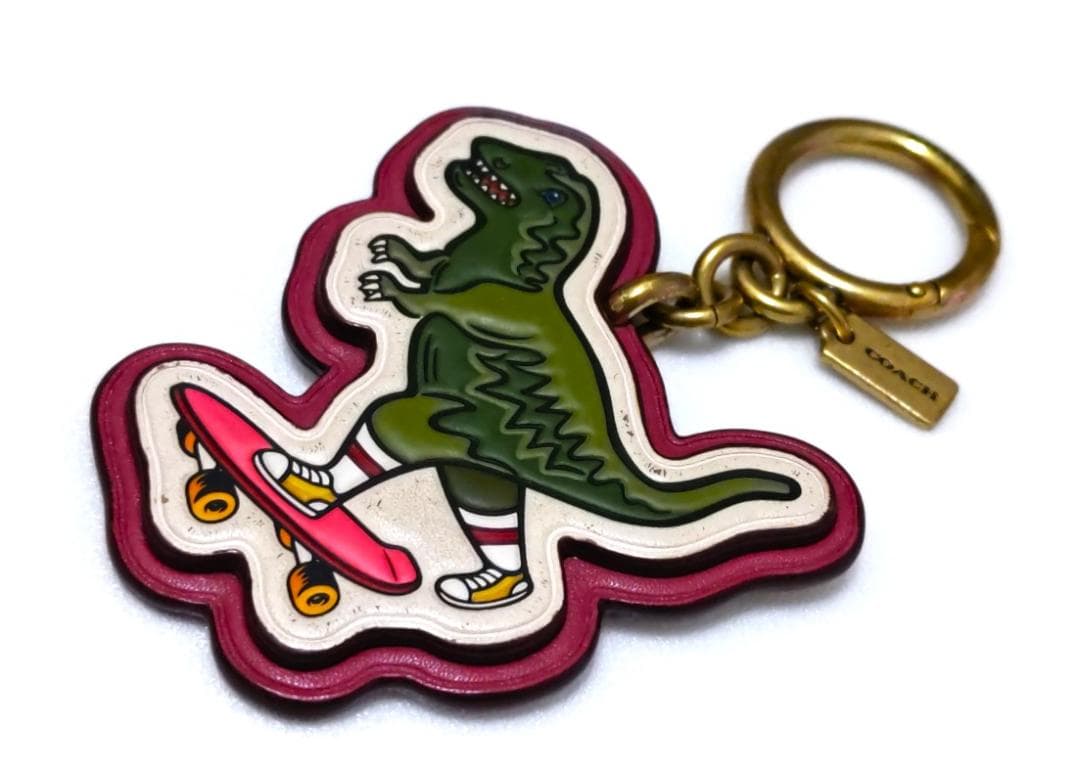 COACH コーチ　希少　スケボー レキシー　チャーム／キーリング　40799