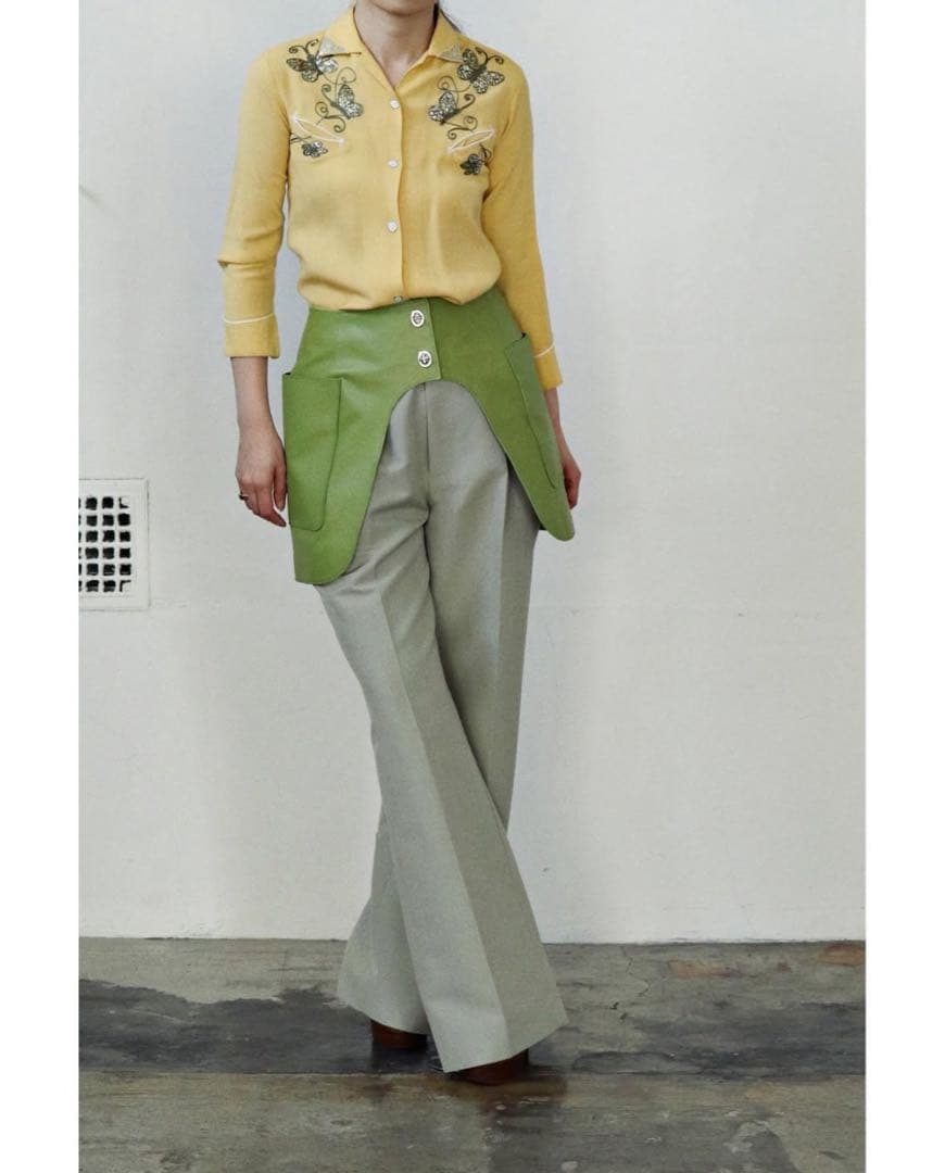 o*k様 【超美品】フミカウチダ　レザースカート