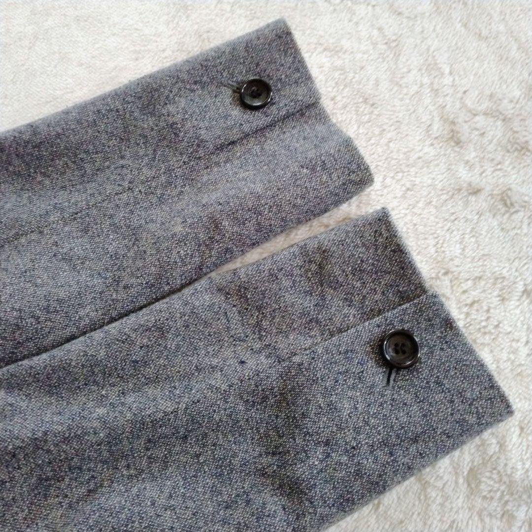 【ニューヨーカー】大きいサイズ 13 ツイード シルク カシミヤ パンツ スーツ