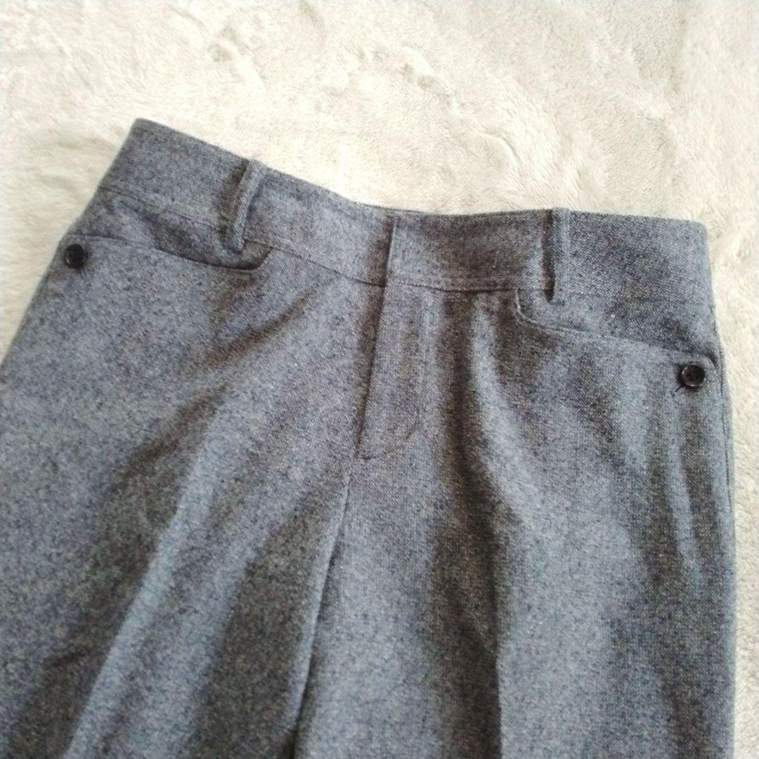 【ニューヨーカー】大きいサイズ 13 ツイード シルク カシミヤ パンツ スーツ