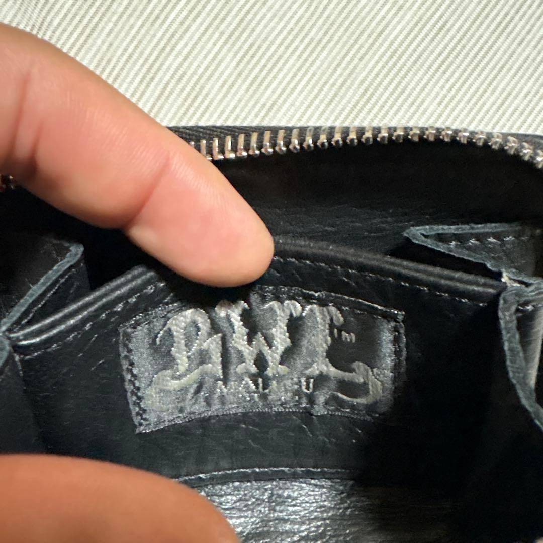 Bill Wall Leather ケース　牛革　ジップウォレット