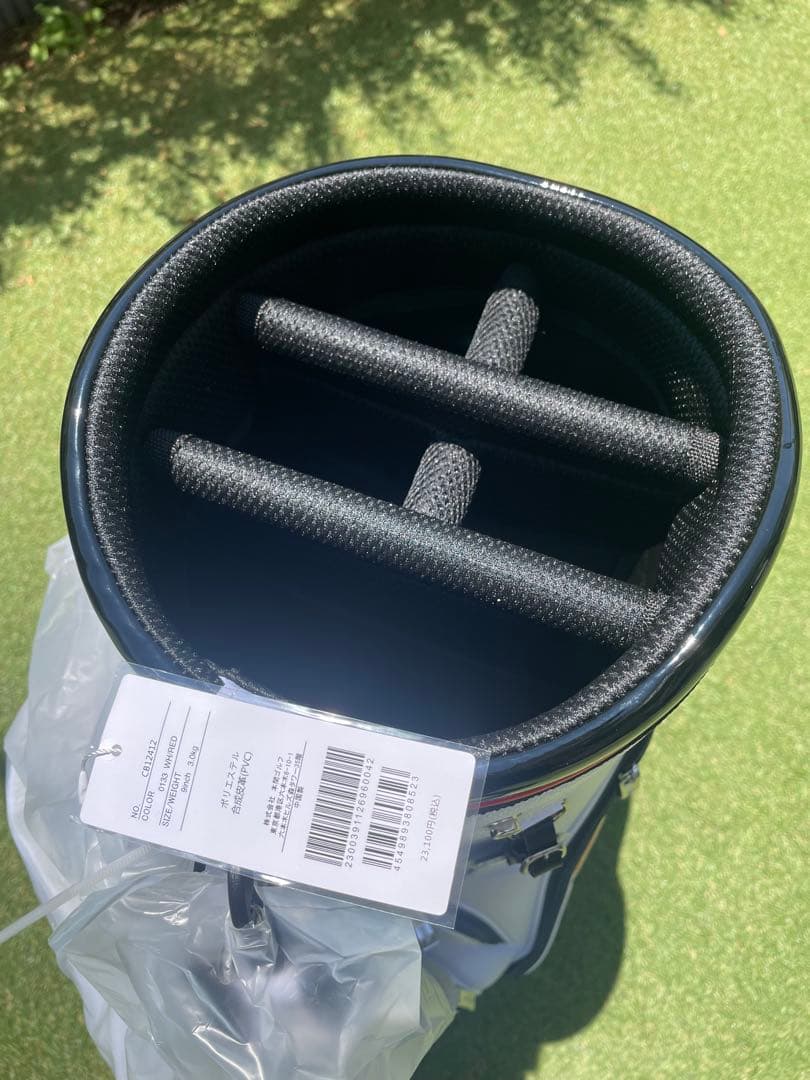 HONMA ゴルフバッグ ホワイト/ネイビー/レッド