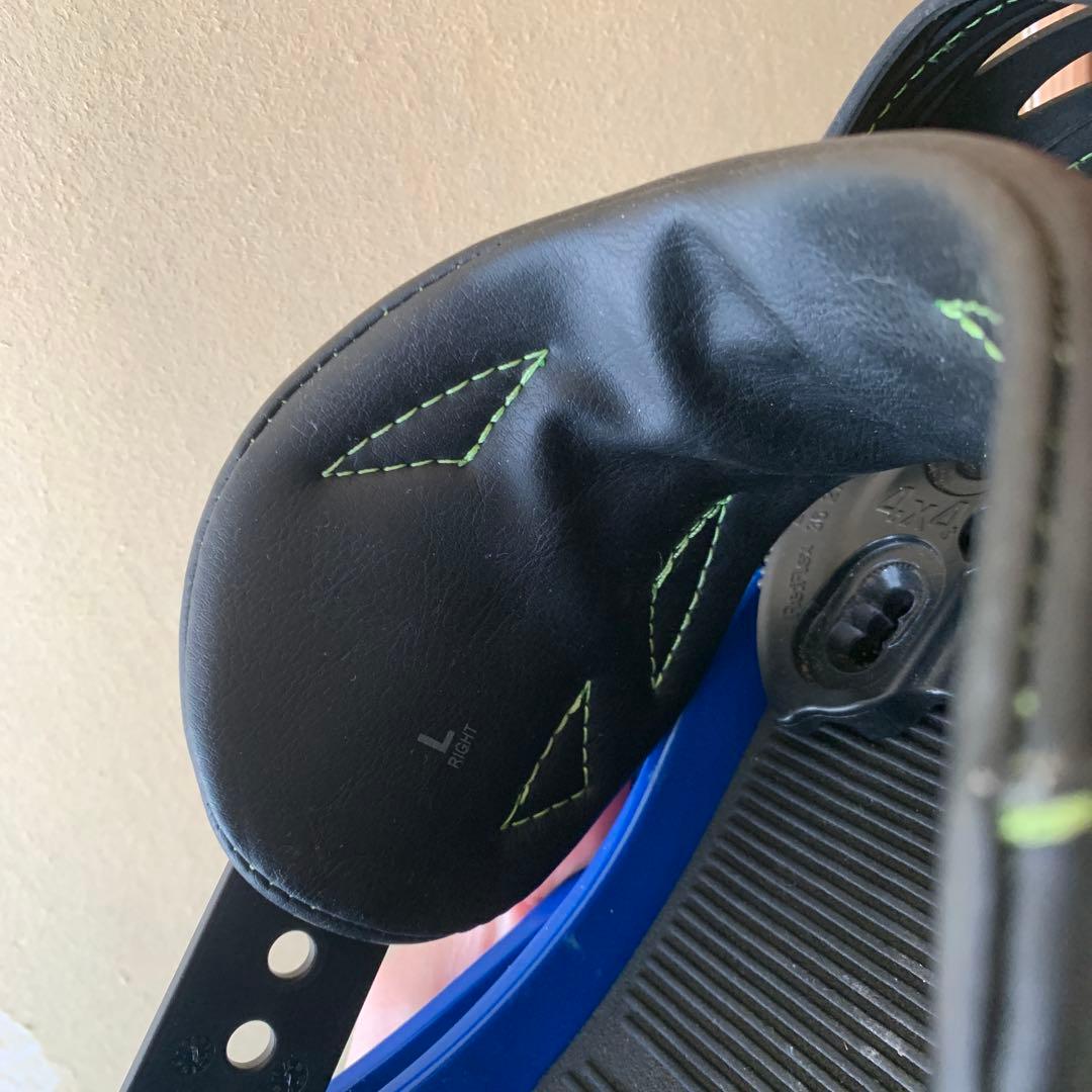 Burton Cartel ビンディング 青/黒 Lサイズ