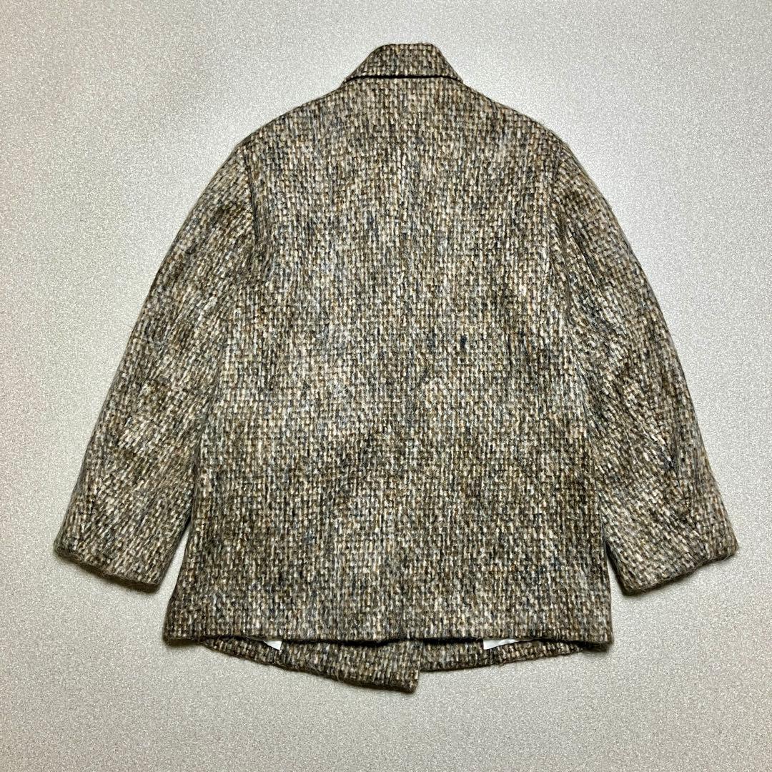 美品✨24年 トゥモローランド モヘヤミックスシャギー ダブルブレストジャケット