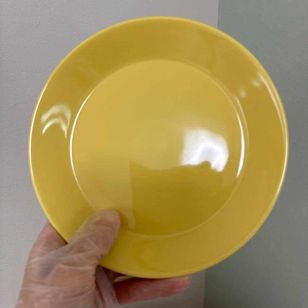 イッタラ　ティーマ　イエロー　17cm プレート　4枚セット