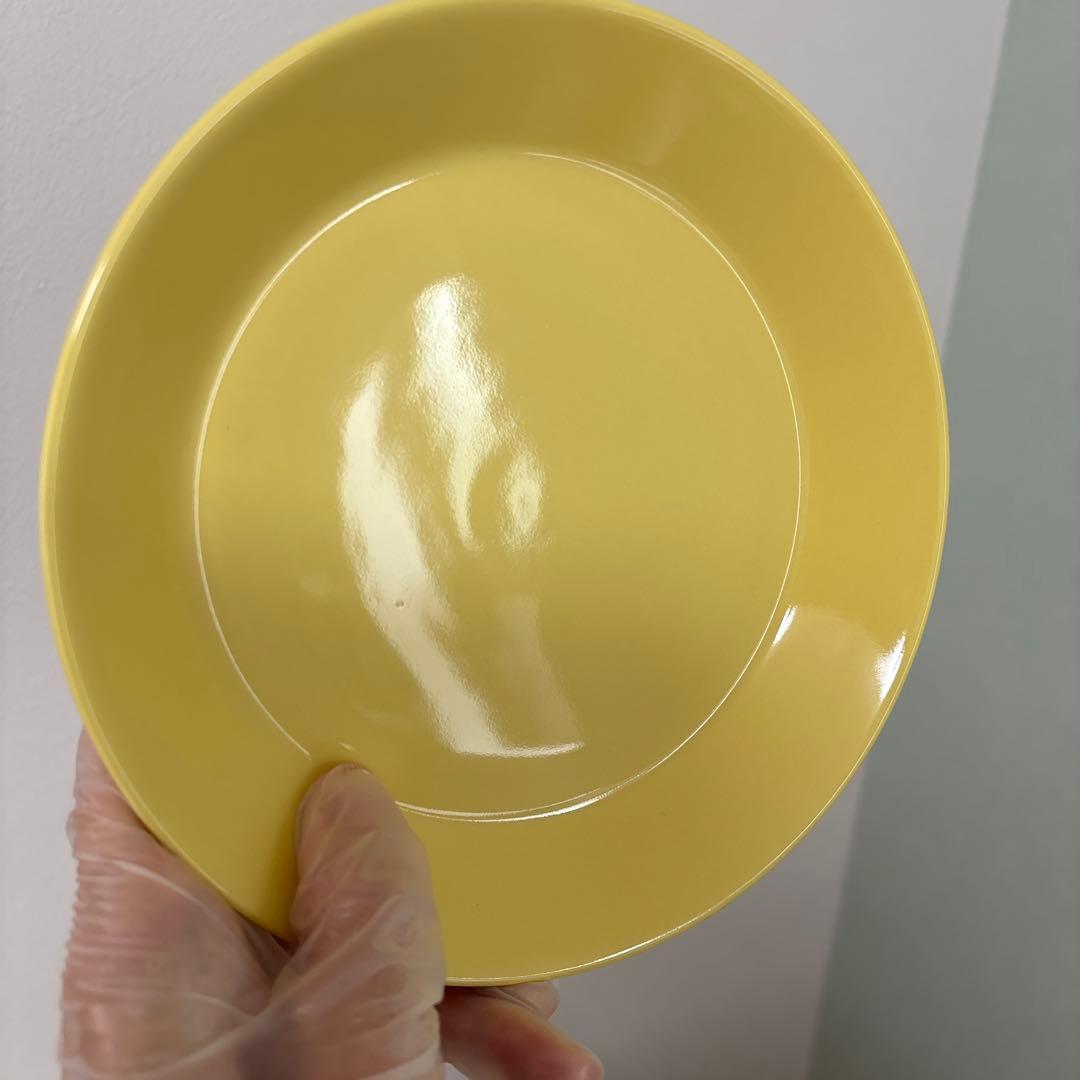 イッタラ　ティーマ　イエロー　17cm プレート　4枚セット