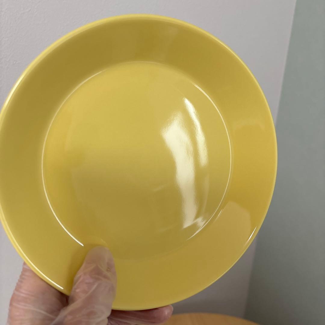 イッタラ　ティーマ　イエロー　17cm プレート　4枚セット