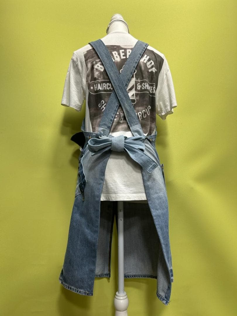 シザーケース シザーバック　美容師　トリマー　ハンドメイド 　カフェエプロン