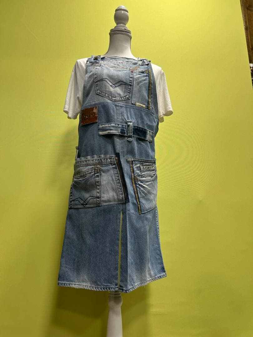 シザーケース シザーバック　美容師　トリマー　ハンドメイド 　カフェエプロン