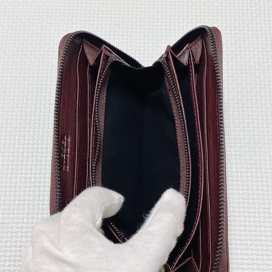 ・未使用　DIESEL ディーゼル レザーラウンドファスナー長財布　ブラウン