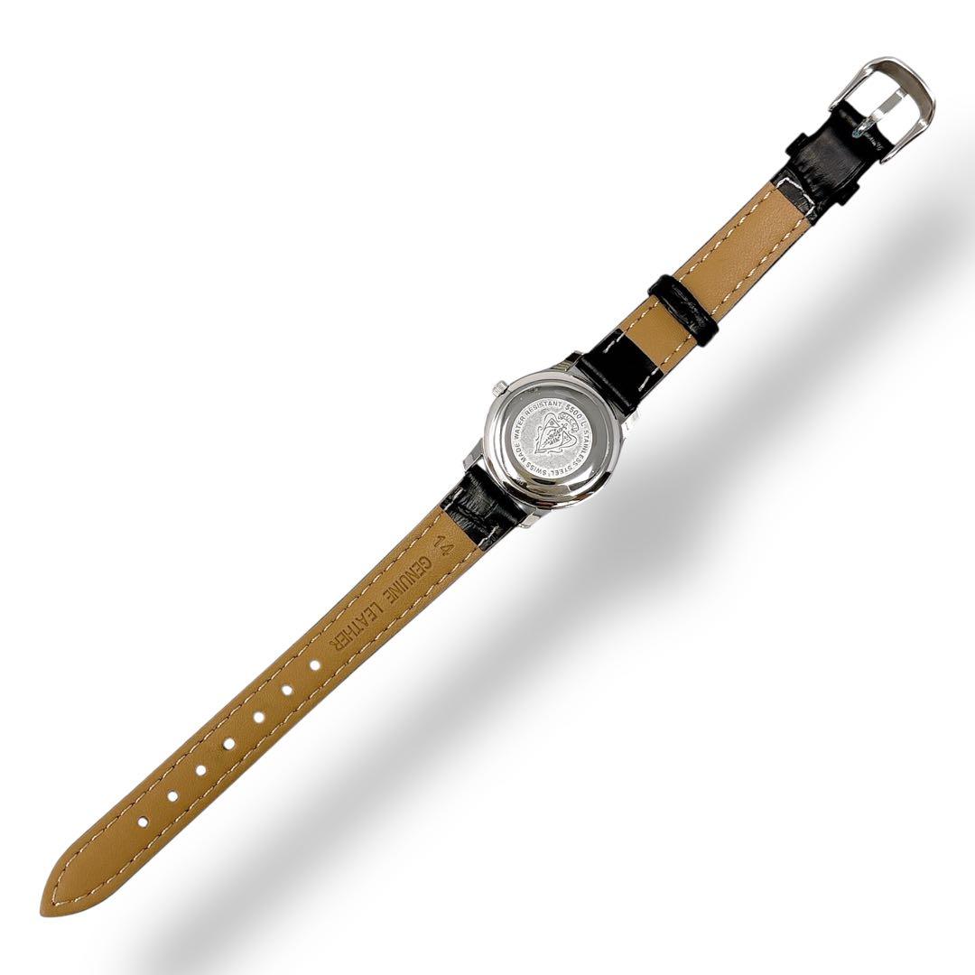 グッチ 5500L 革ベルト レザー クォーツ シルバー レディース 時計 美品