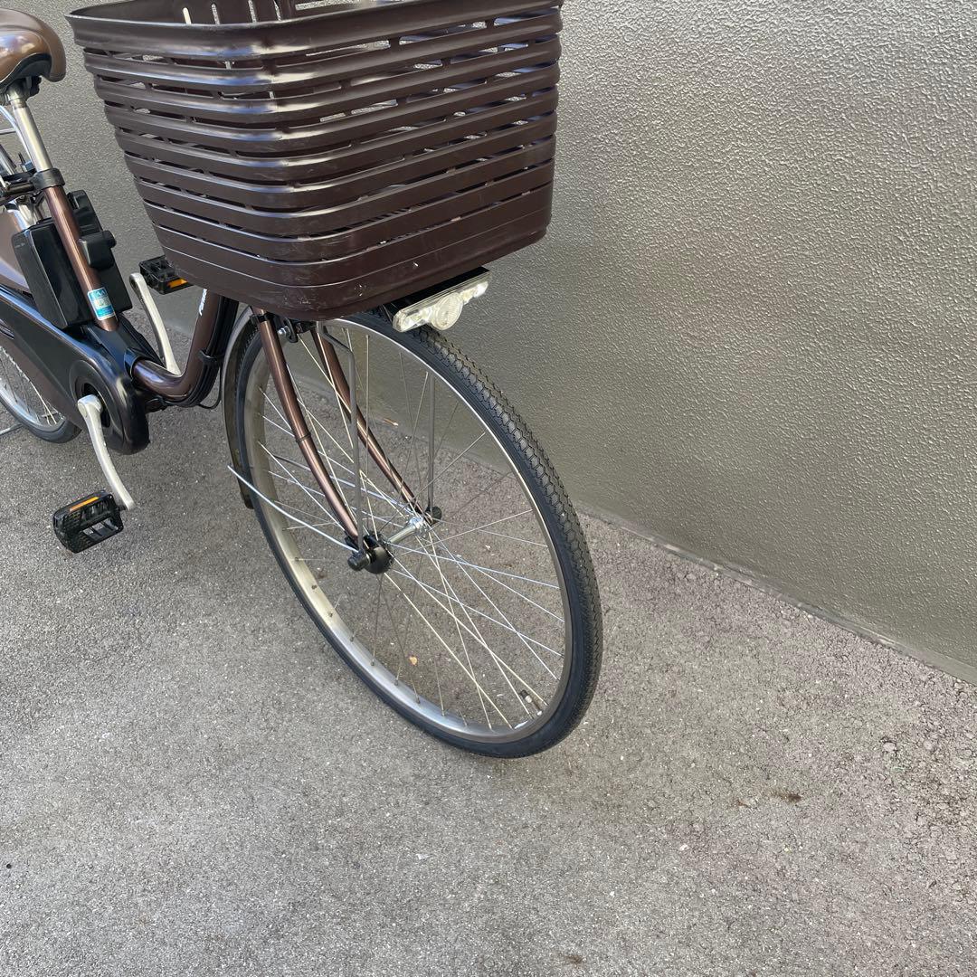 パナソニック電動アシスト自転車26インチブラウン16A h