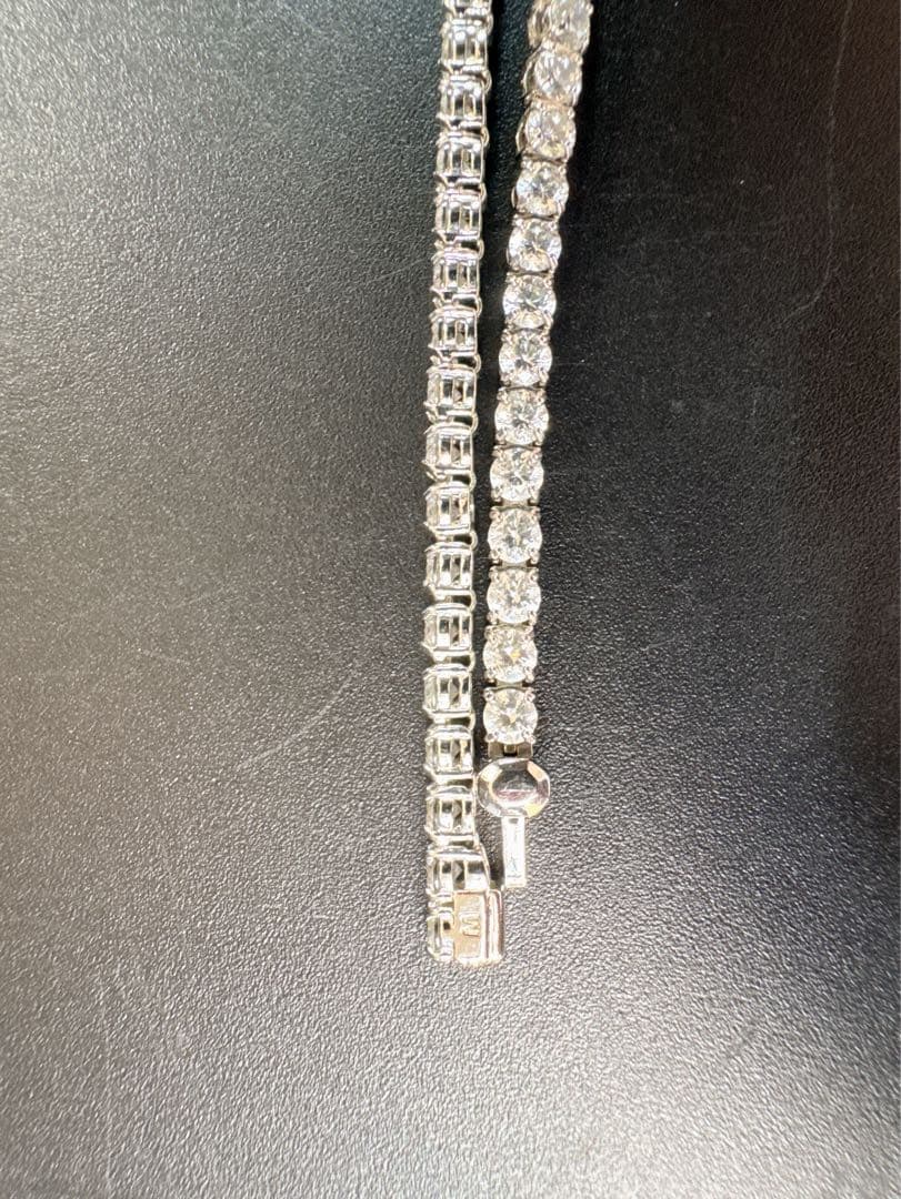 【美品】スワロフスキー Matrix Tennis ブレスレット ラウンドカット