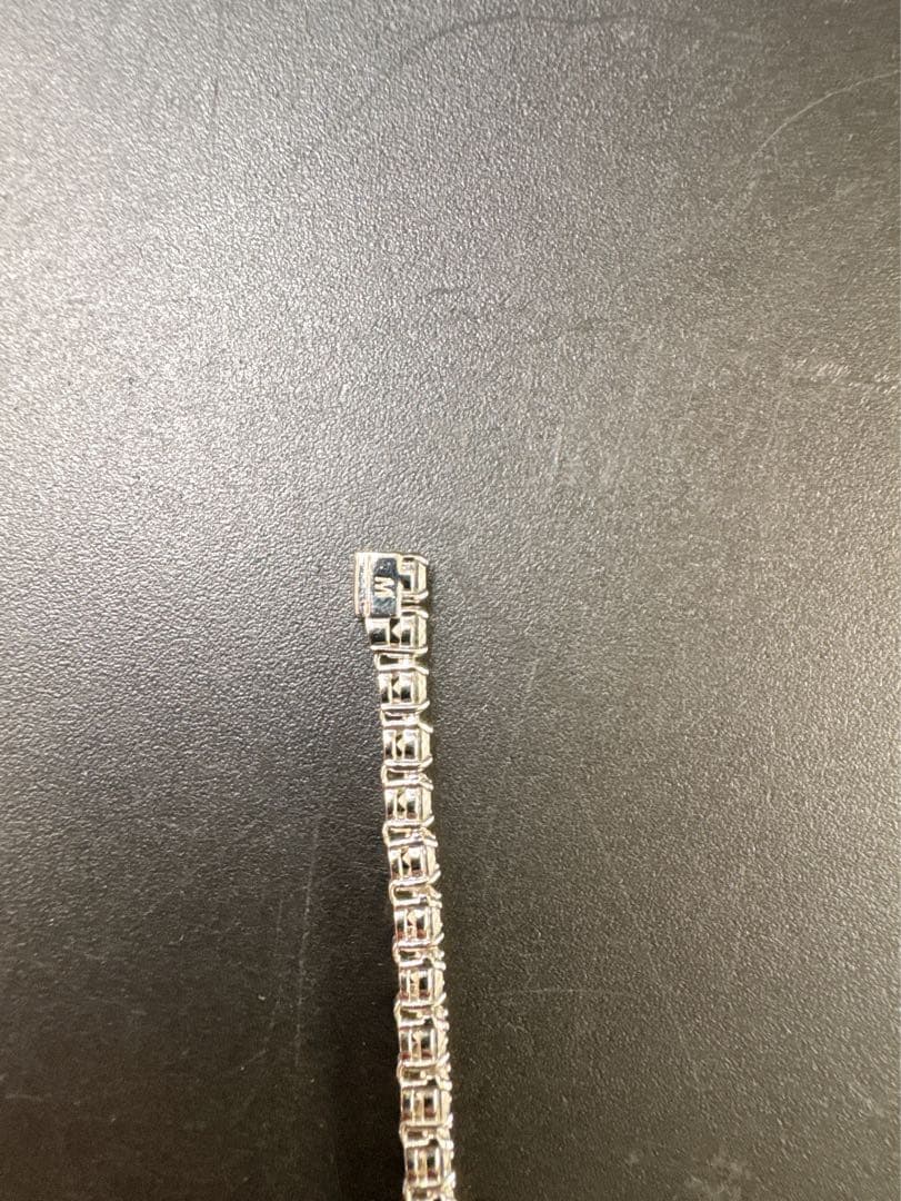 【美品】スワロフスキー Matrix Tennis ブレスレット ラウンドカット