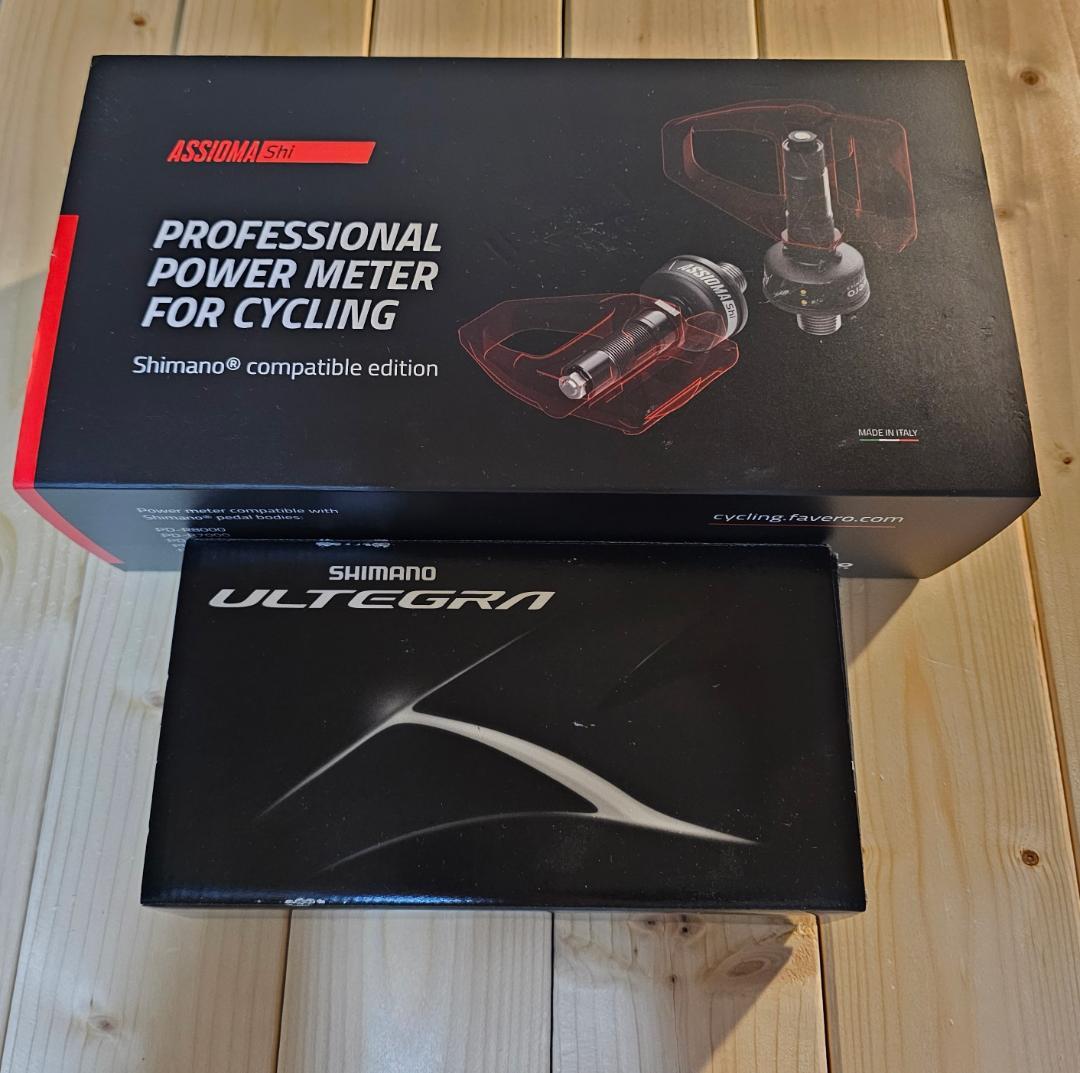 Favero Assioma DUO-shi シマノ対応　PD-R8000付き