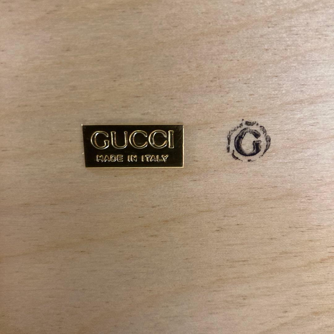 【期間限定値下げ】GUCCI 木製小物入れ
