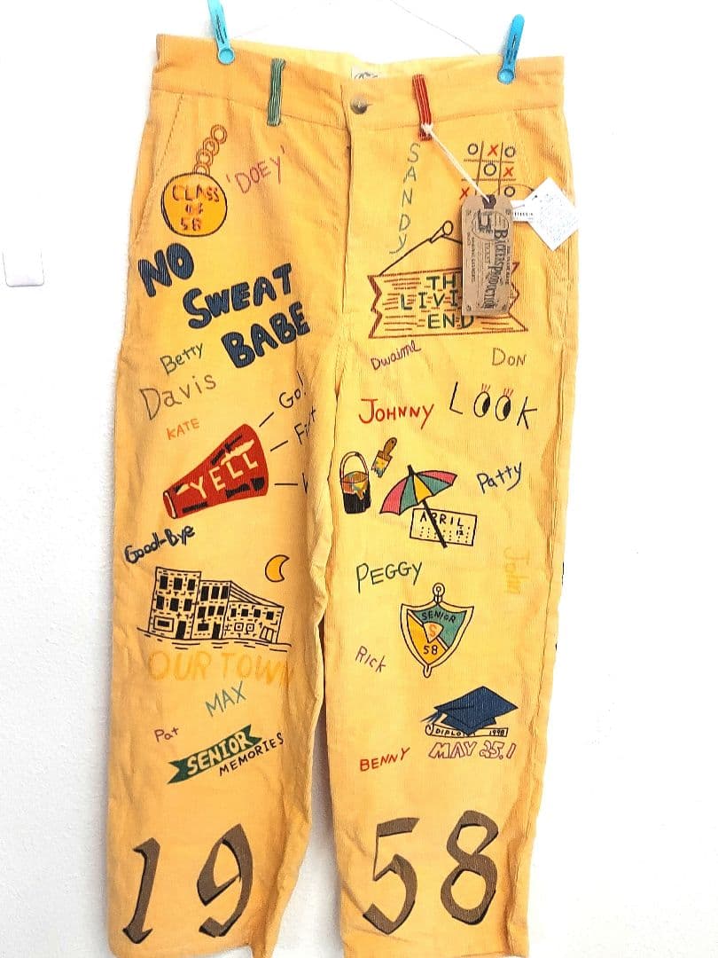 backers メモリアルパンツ　コーデュロイ