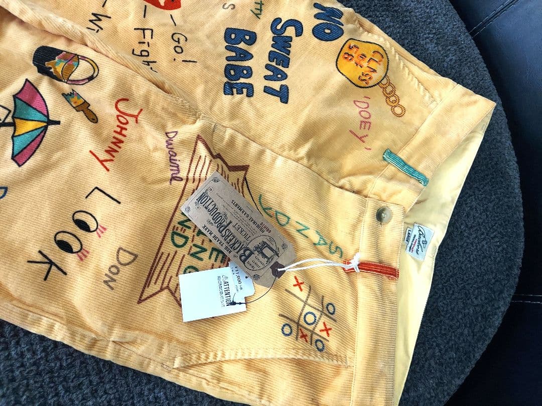 backers メモリアルパンツ　コーデュロイ