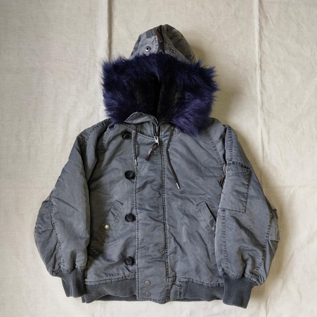 Camphor Wood ピグメントフェード加工 N-2B フライトジャッケット