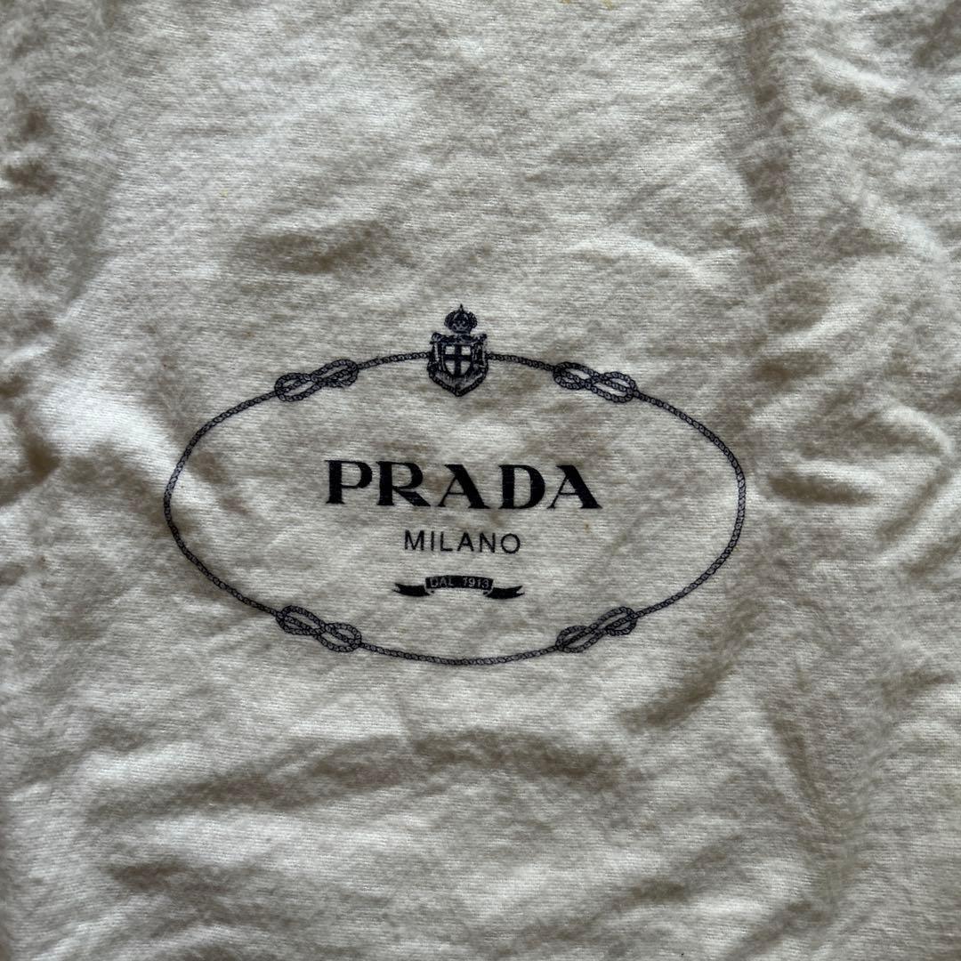 c*♡様 PRADA ブラック ナイロンボストンバッグ（鍵と南京錠付き）