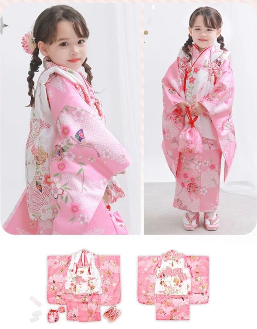 12/16までの限定価格‼︎ 七五三　被布着物セット　3歳　女の子　京越卸屋