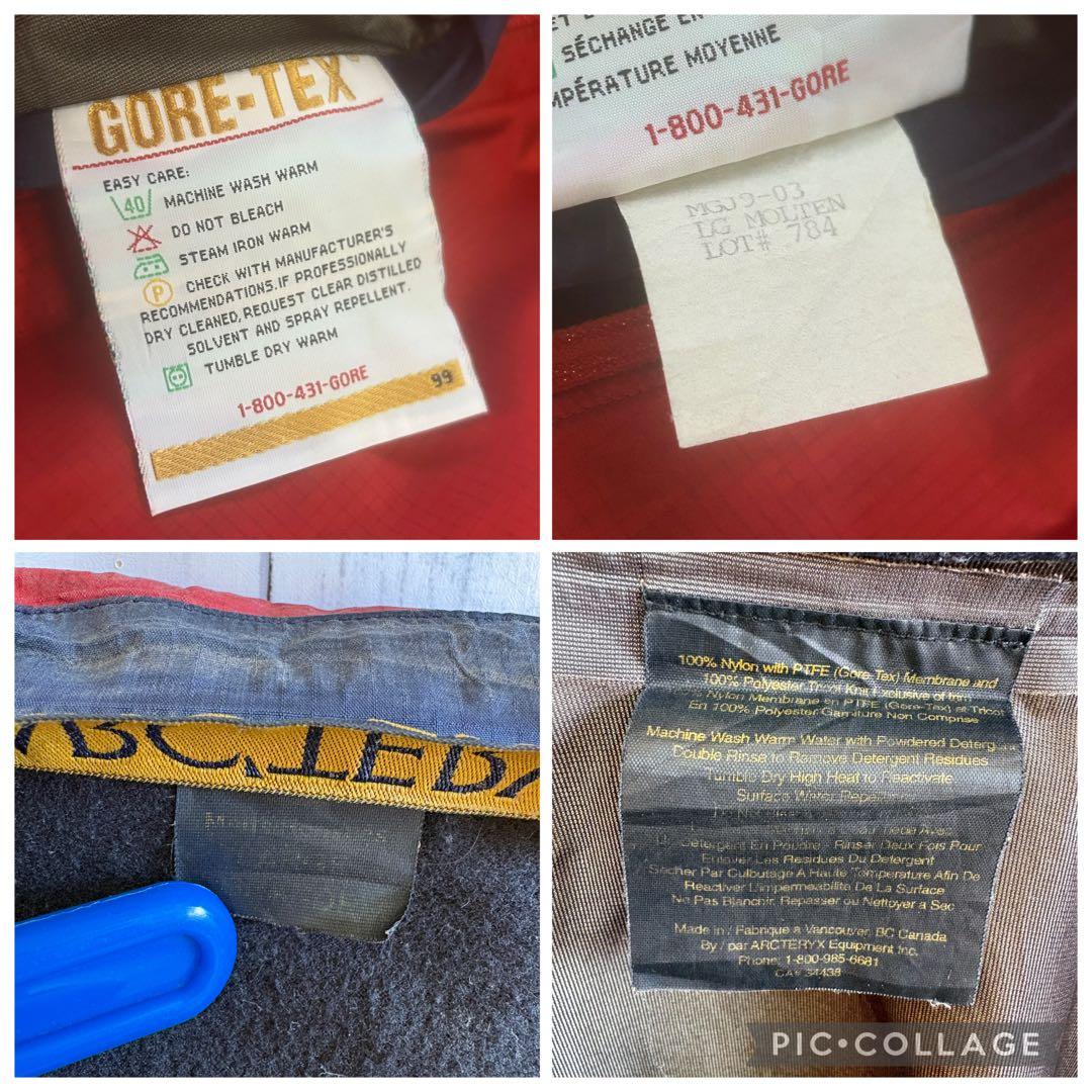 90s アークテリクス 金タグ THETA AR マウンテンパーカー カナダ製
