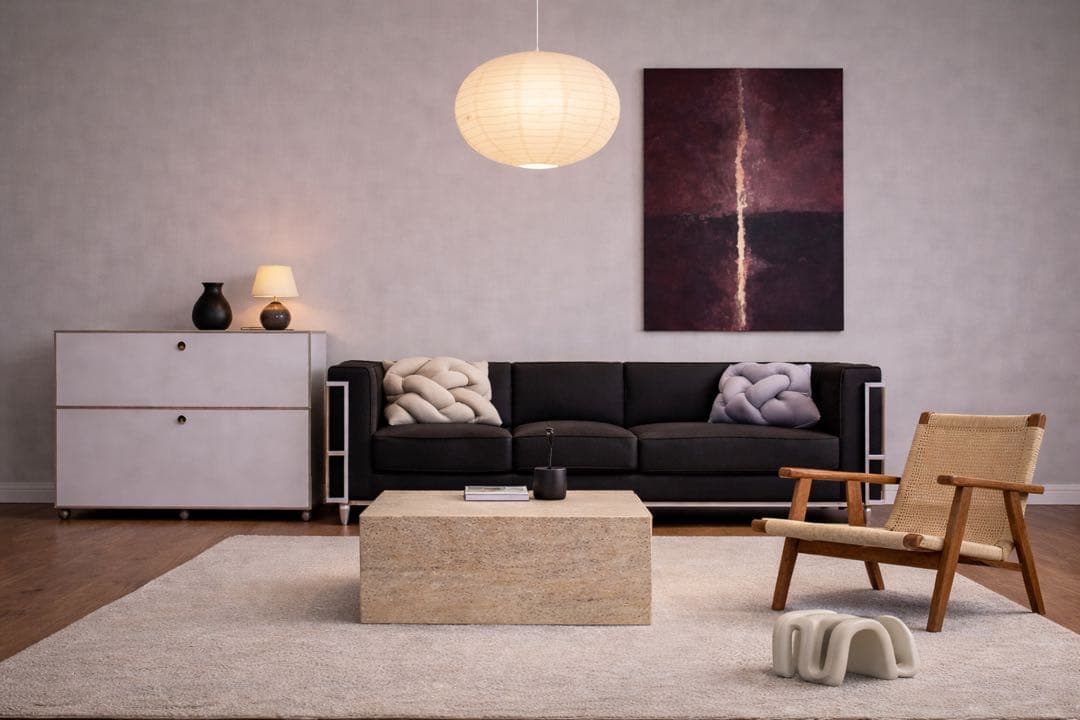 新品　『LC2』ル・コルビジェ トリプルソファ ソファ 3人掛け