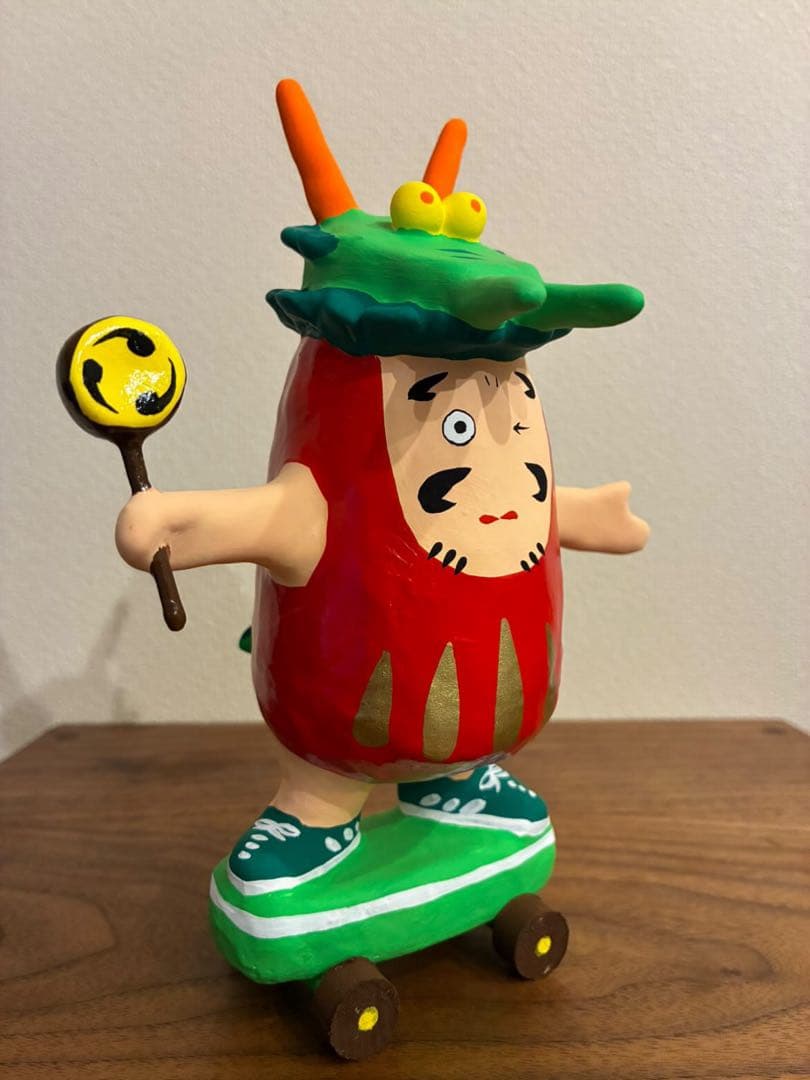 スケボーダルマ 干支 辰 タツ(大サイズVer.2)寿印