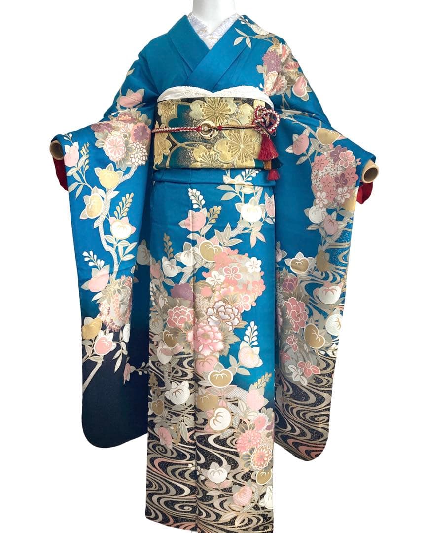 成人式 古典柄 振袖4点セット‼️お振袖セット‼️ NO56＋ま17フルセット可能