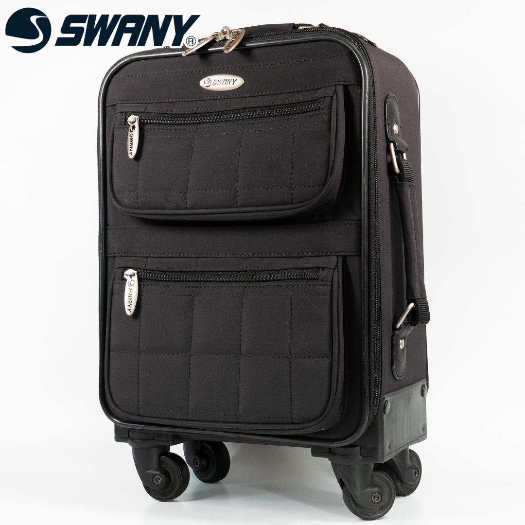 美品✨ スワニー SWANY キャリーバッグ ウォーキングバッグ ブラック 4輪