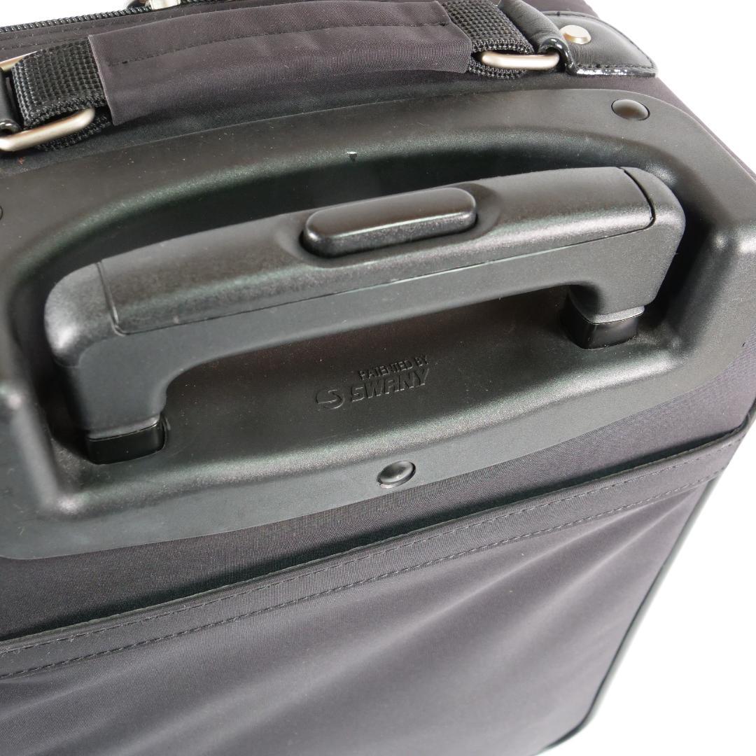 美品✨ スワニー SWANY キャリーバッグ ウォーキングバッグ ブラック 4輪