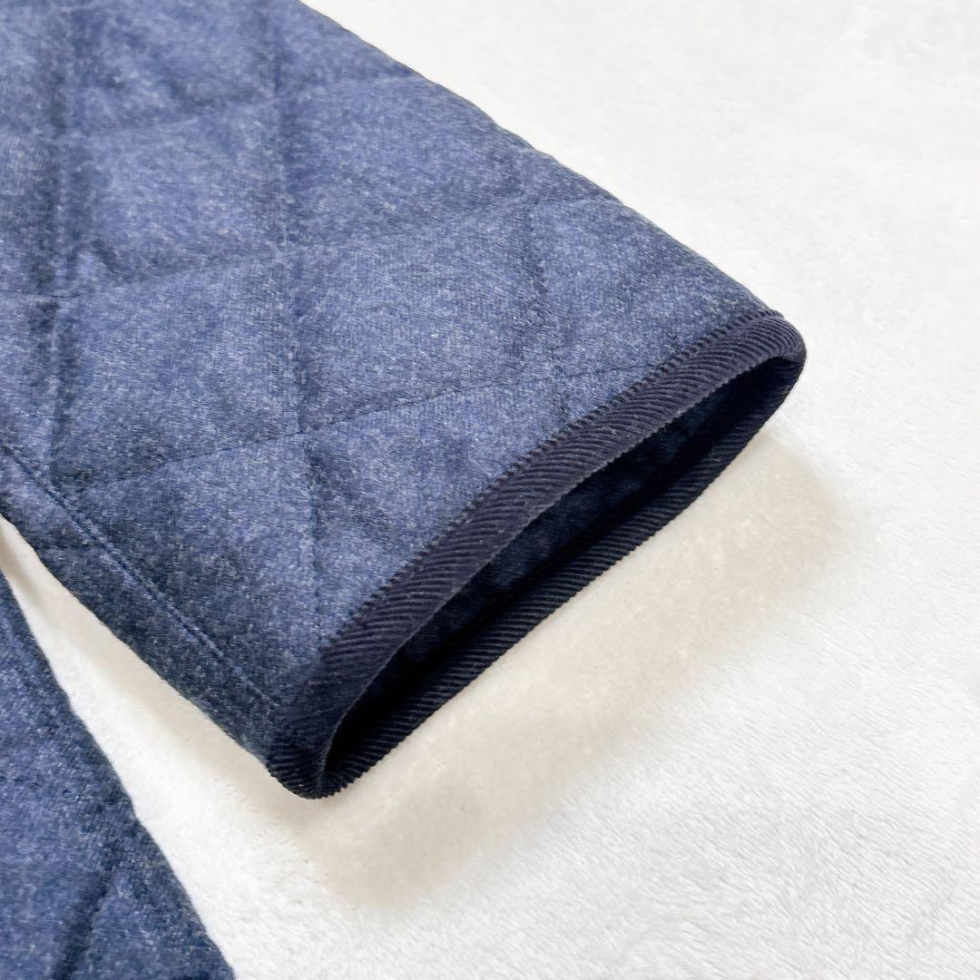 しゅん✨　マッキントッシュ　ロンドン　ロング　コート　フーデッド　ネイビー