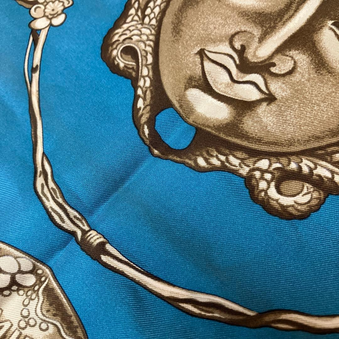 E100 HERMES エルメス カレ 90 KOSMIMA 宇宙 スカーフ