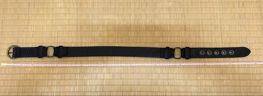 HYSTERIC GLAMOUR ブラック スタッズベルト