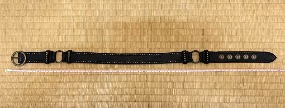 HYSTERIC GLAMOUR ブラック スタッズベルト