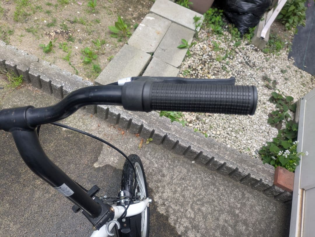 【はじめ】TRAVIS　 折りたたみ自転車 ホワイト　16インチ