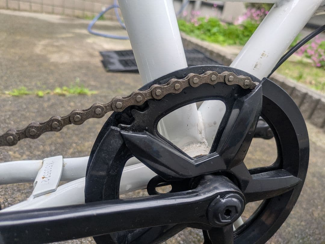 【はじめ】TRAVIS　 折りたたみ自転車 ホワイト　16インチ