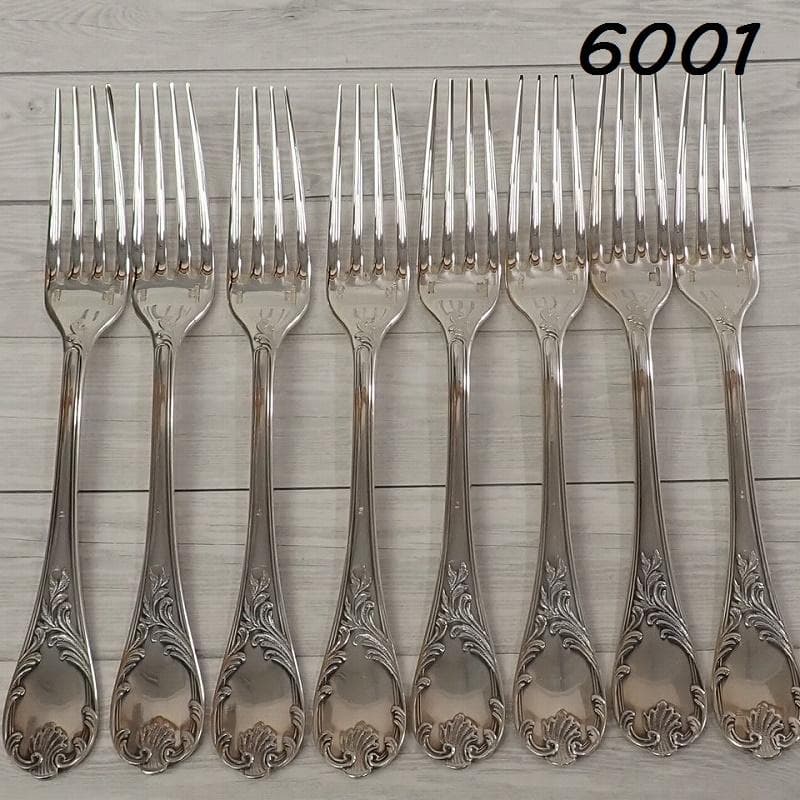 RU-6001　クリストフル　マルリー　テーブルフォーク　シルバーコーティング