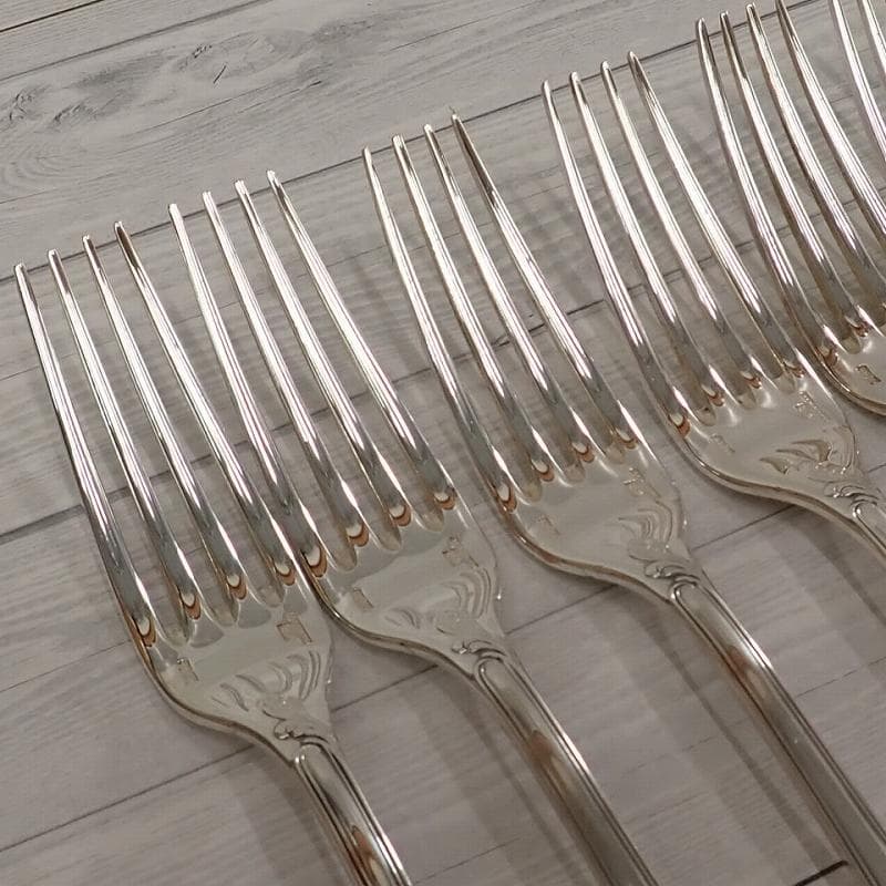 RU-6001　クリストフル　マルリー　テーブルフォーク　シルバーコーティング