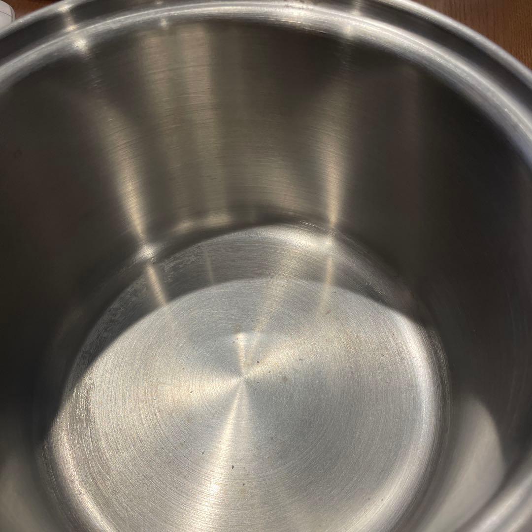 Amway ステンレス両手鍋 蒸し器付き