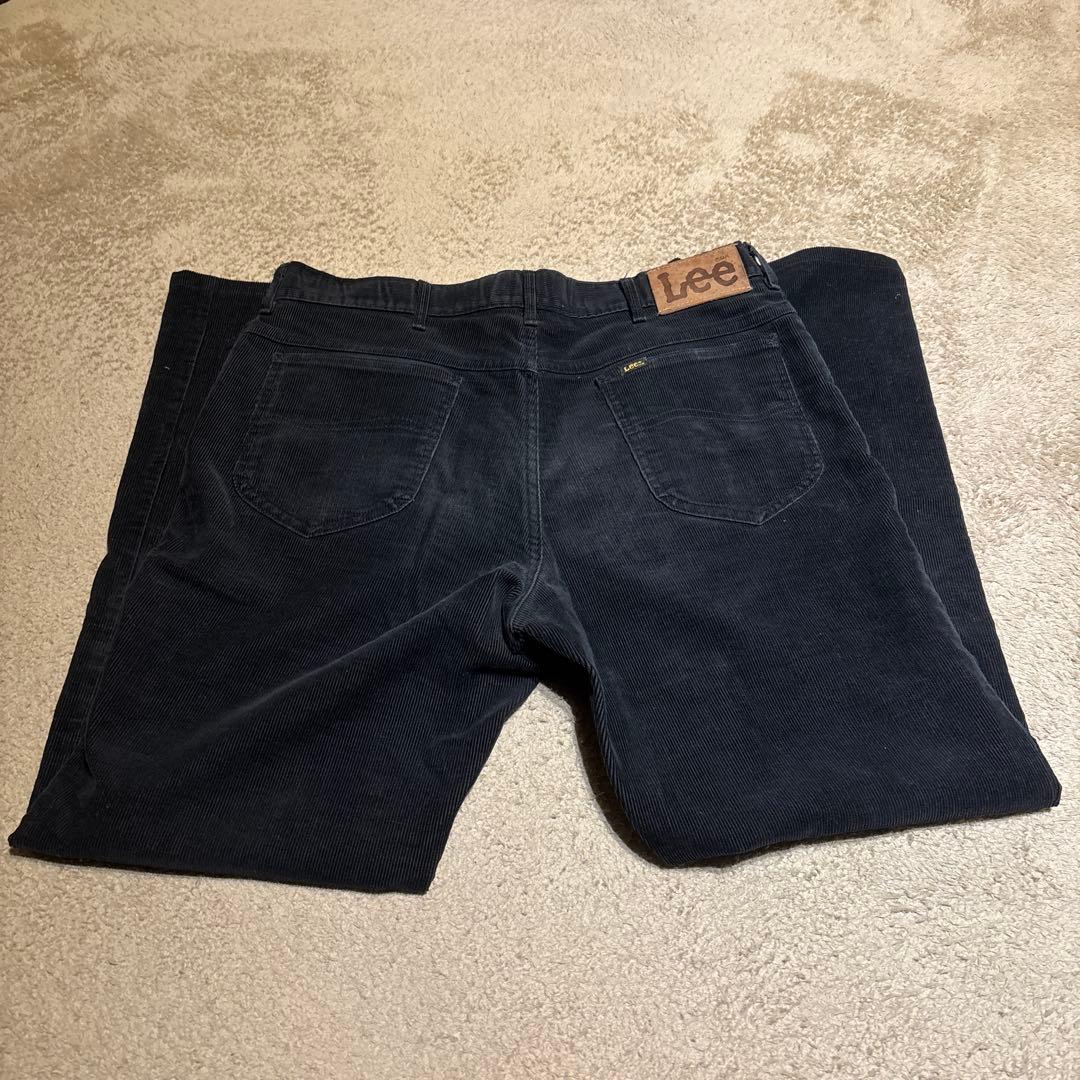 Lee 200 2801 USA製　ブラック　コーデュロイパンツ　W36程度