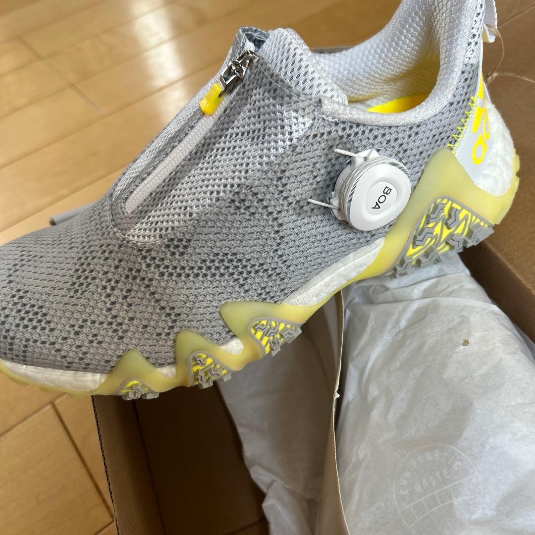 新品未使用　adidas レディースゴルフシューズ　23.5 コードカオス　ボア