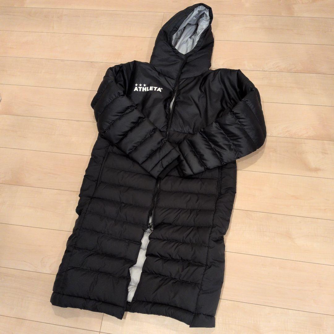 さ*な様 ATHLETA ベンチコート Sサイズ ブラック