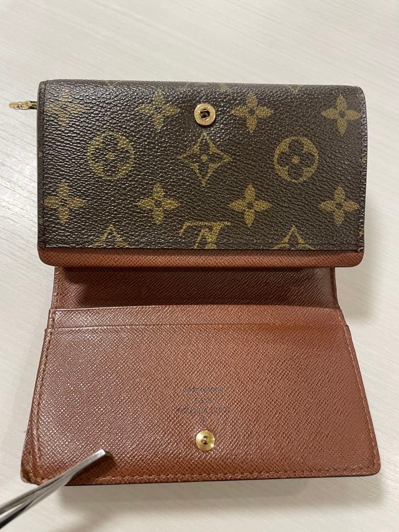 【シリアル番号有り】ルイヴィトン 折り財布 モノグラム