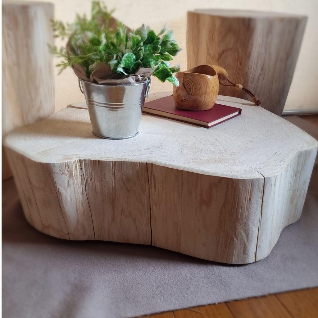 超超特大 ひのき 天然アロマ 切株テーブル・無垢無塗装・オーガニック