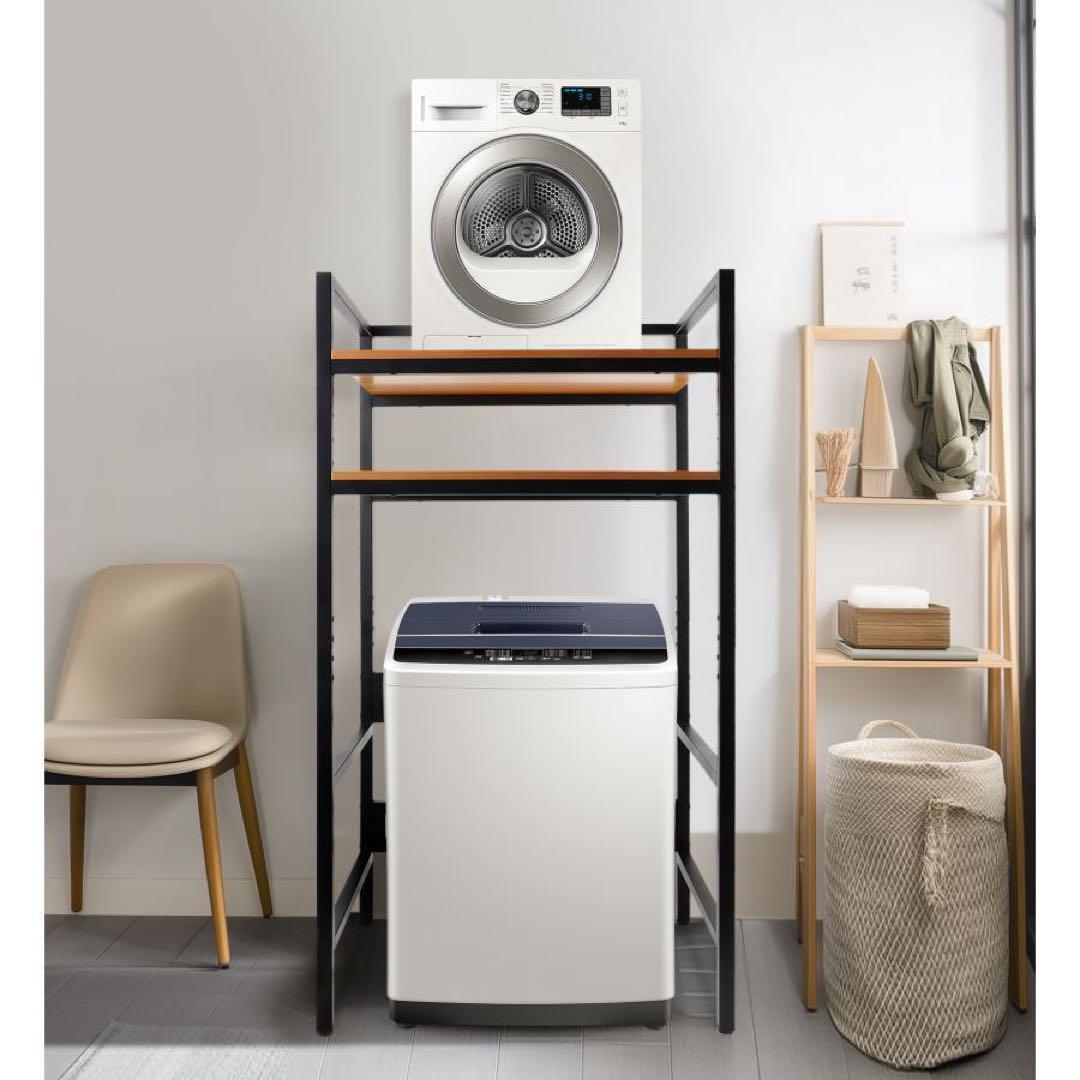 ★新品★ 乾燥機ラック 洗濯機 乾燥機 ランドリー 洗濯収納 洗濯用品 一体型