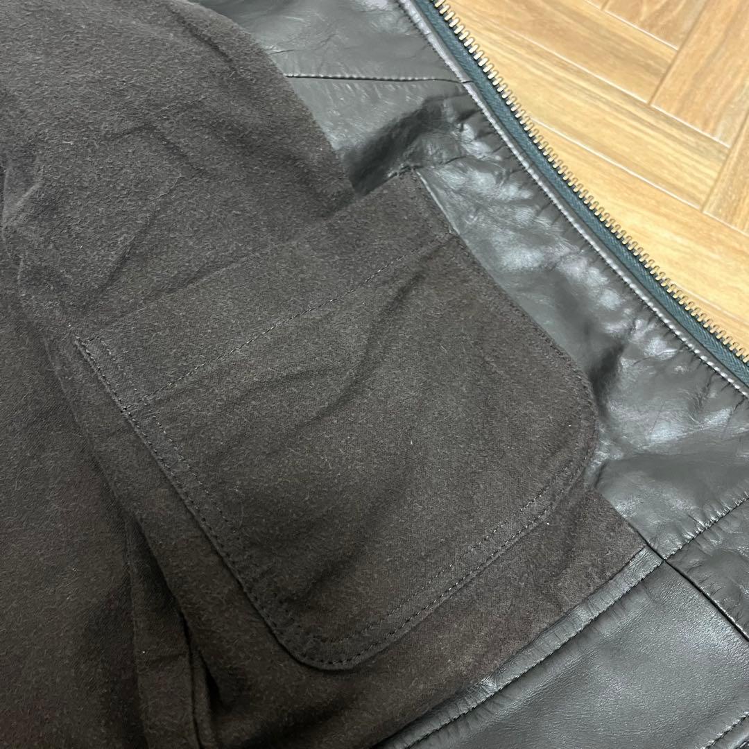 超希少　ナイジェルケーボン　レザージャケット　シングルライダース　50