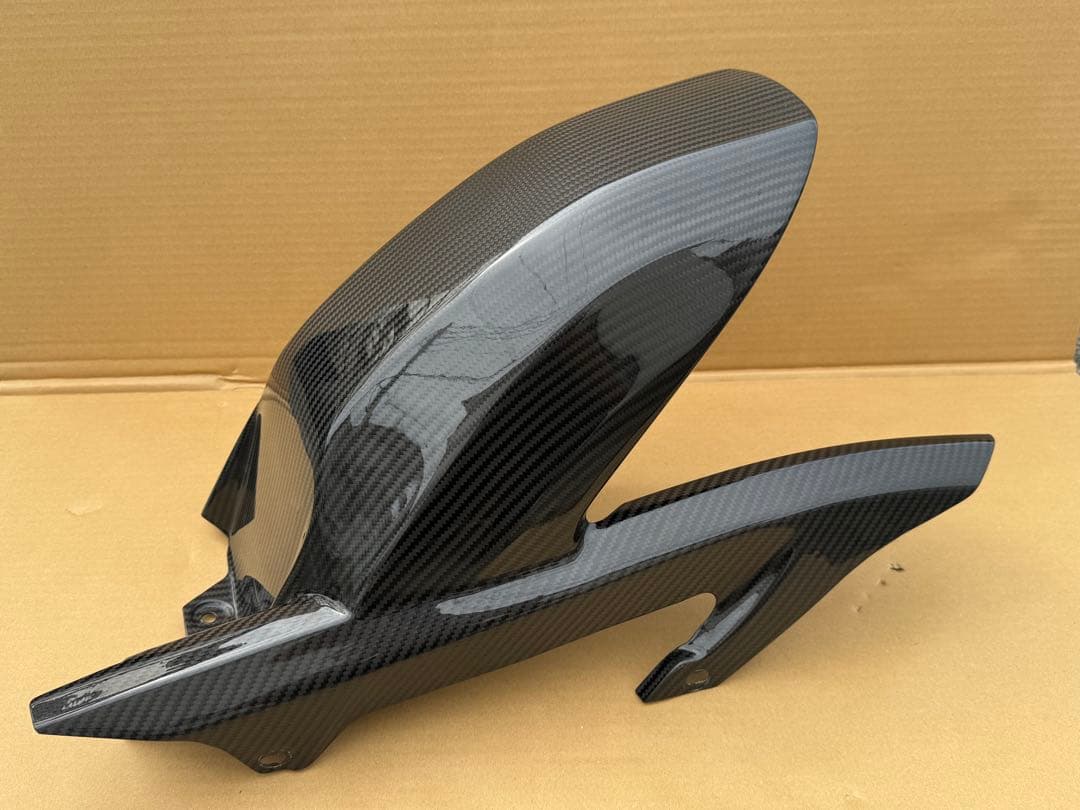 【A-TECH】Z900RS/CAFE用リアフェンダーSPL 綾織ドライカーボン